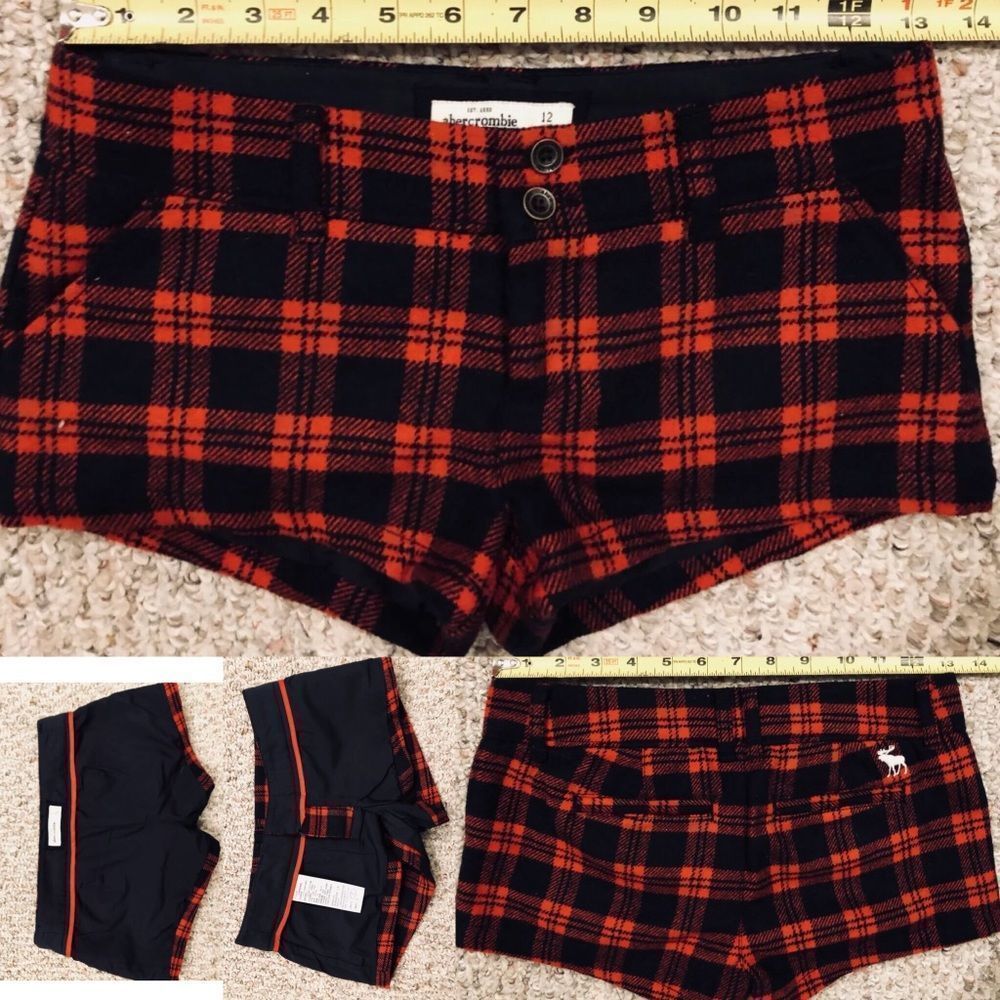 Abercrombie Girls Short Shorts Sz 12 all NWT sold separately